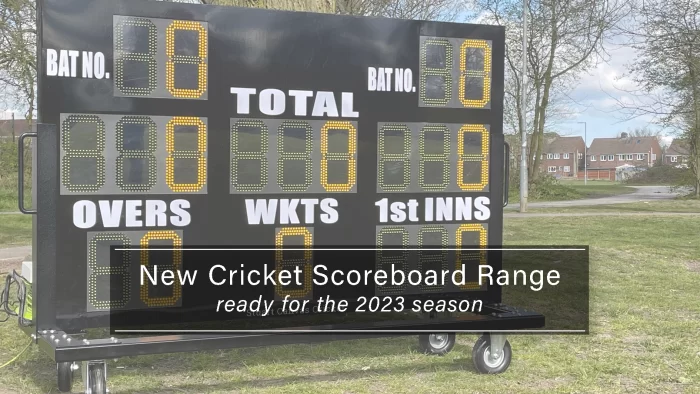 New Cricket Scoreboard Range Stuart Canvas
