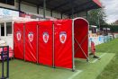 Players tunnel at bromsgrove fc