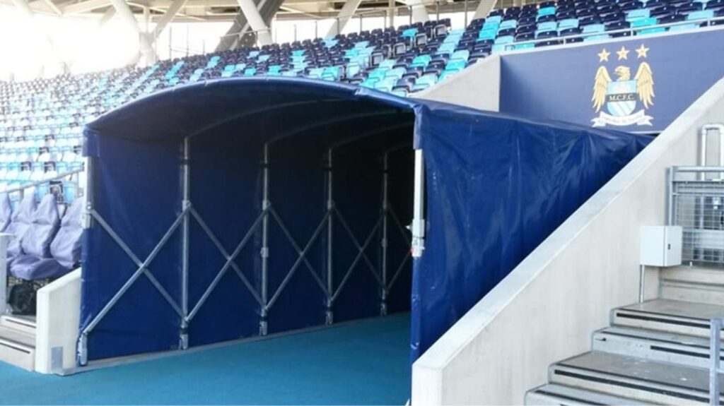 Retractable Stadium Players Tunnels