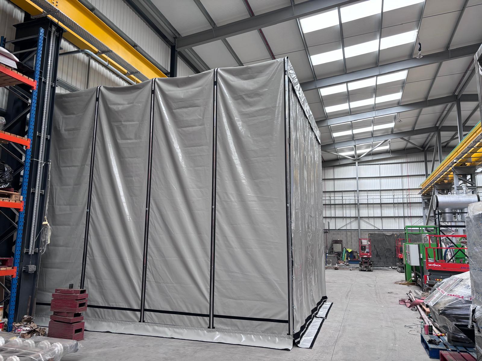 Bespoke internal retractable tunnel system